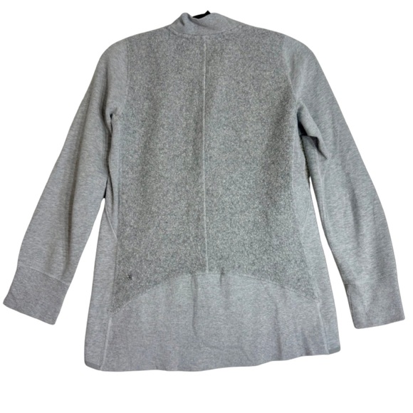 Lululemon Stand Out Sherpa Full Zip Jacket Size 6 in Heathered Core Light Grey - Picture 10 of 10